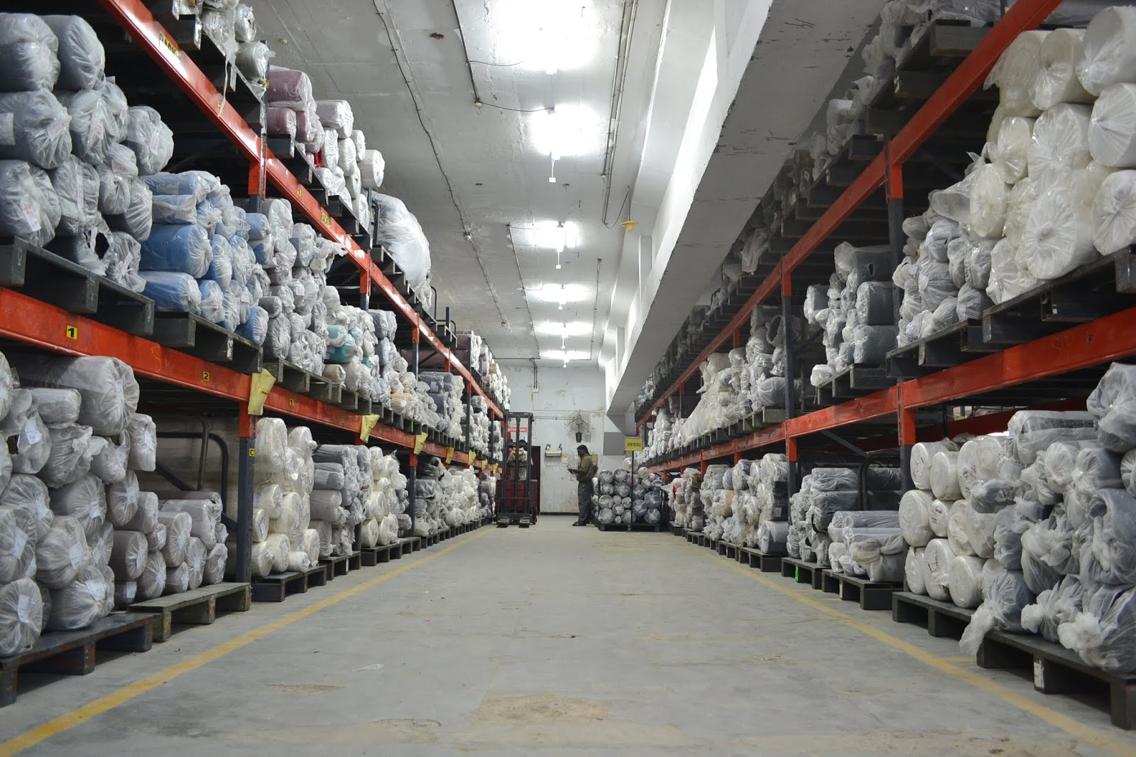 Fabric Store process at ArmourTech Wear factory